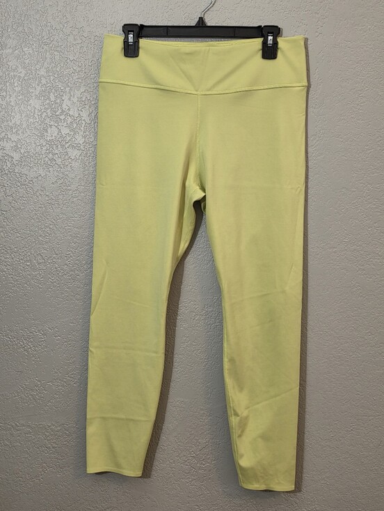 Nike Pants - Nike Dri-fit Neon Yellow Leggings, Womens XL Activewear Stretch